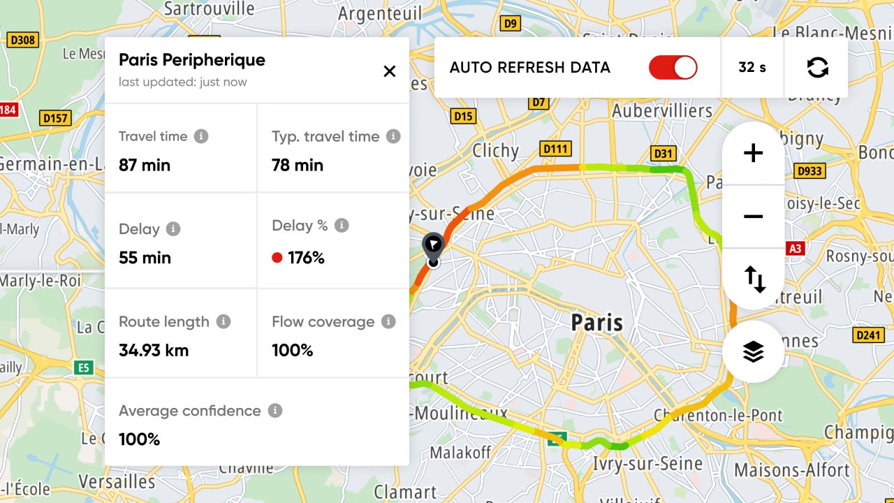 Get real-time traffic insights